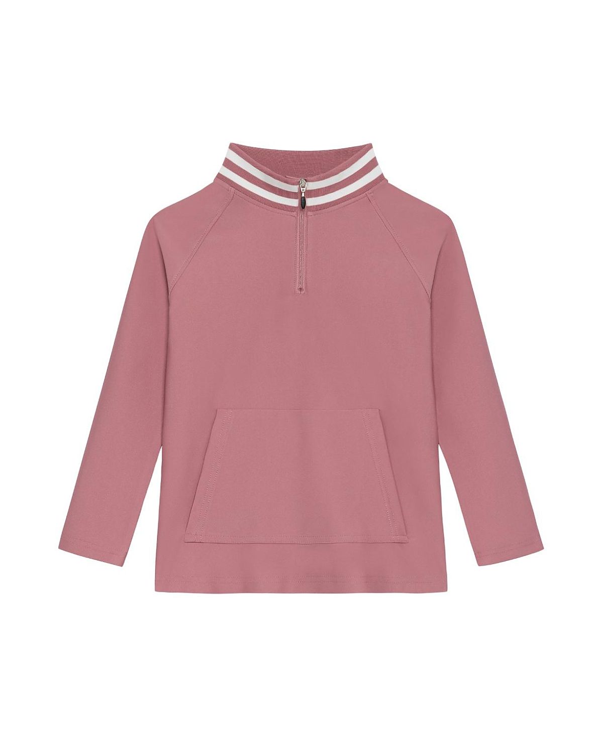 Courtside Kids Girls' Retro Half Zip Pullover Sweatshirts - Little Kid, Big Kid