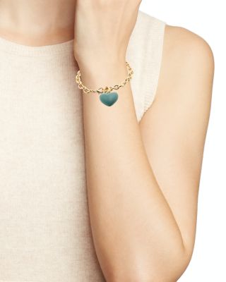Mini Puffy Heart Bracelet