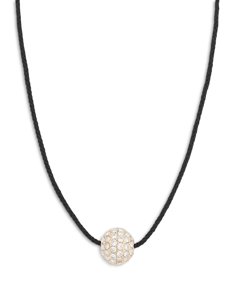 Roxanne Assoulin Pave Ball Necklace, 24