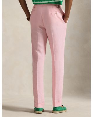 Pleated Linen Trousers
