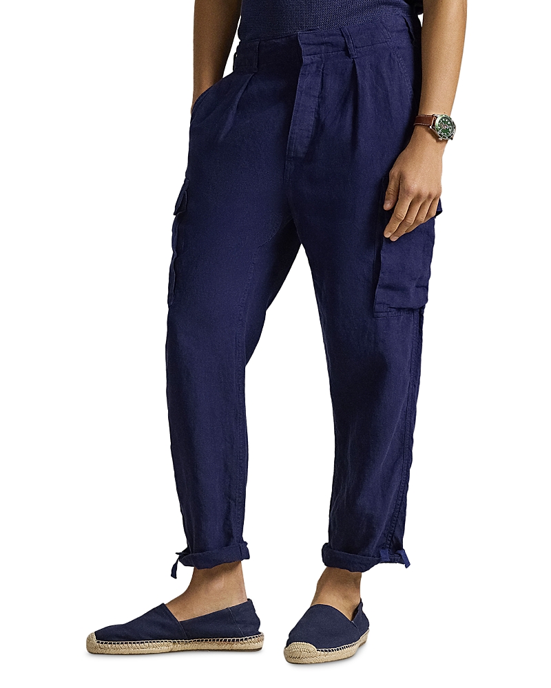 Polo Ralph Lauren Lateef Slim Tapered Fit Linen Cargo Pants