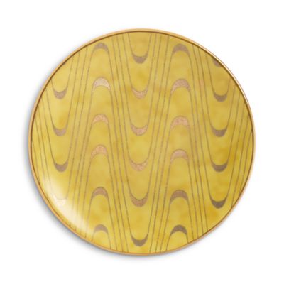 Fortuny Apollo Yellow Canape Plate, Set of 4