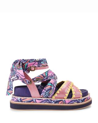 Women's Orson Scarf Ankle Tie Sandals