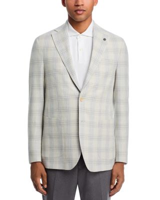 Hampton Plaid Jersey Jacket