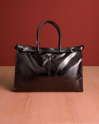  Bonnie Antiqued Leather Tote Bag