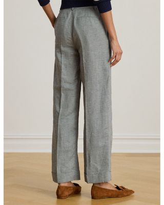 Basket Weave Cropped Pants