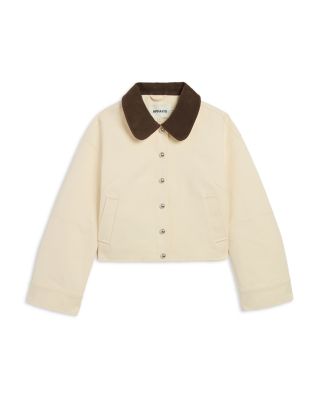 Ella Canvas Cropped Jacket