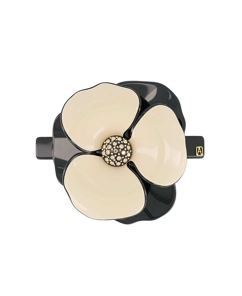 Alexandre de Paris Camelia Acetate Barette
