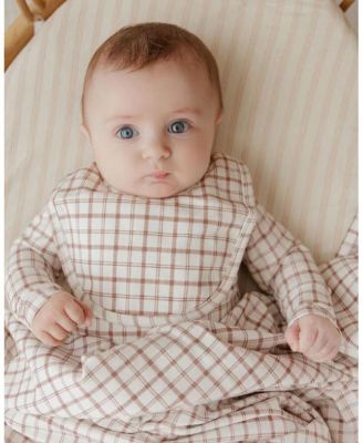 Unisex Modal French Terry Plaid Sheep Collection Footie + Bonnet - Baby