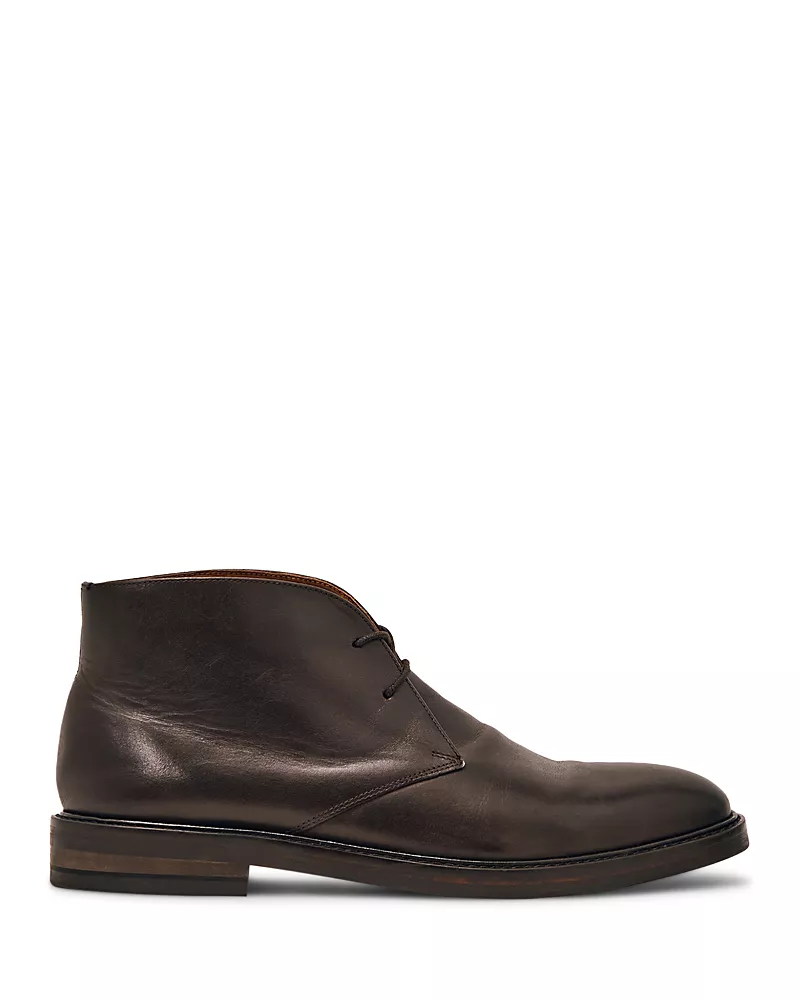 Reiss Men's Clarkson Lace Up Leather Boots
