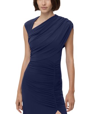 High Slit Asymmetrical Gown