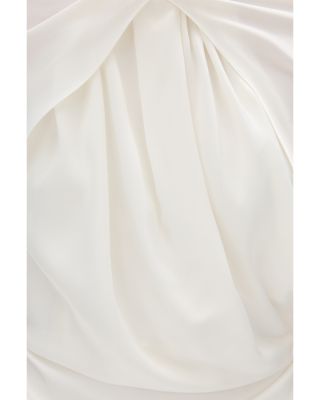 Hallie Draped Cape Gown