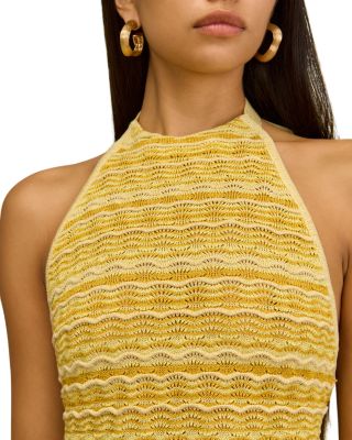 Erina Knit Halter Dress