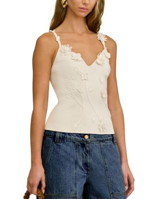 Emiliana Appliqu&eacute; Top
