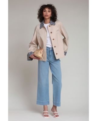 Crop Trench Coat
