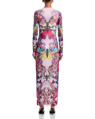 Didi Maxi Dress in Citrus Paisley