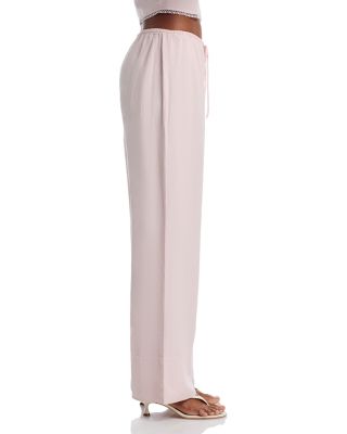 Wide Leg Drawstring Pants
