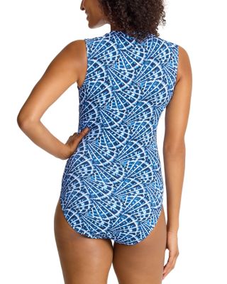 Island Cays Zippered Swimsuit