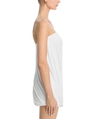 Strapless Twist Mini Dress