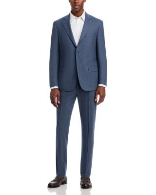 Classic Fit Tonal Plaid Loro Piana Suit