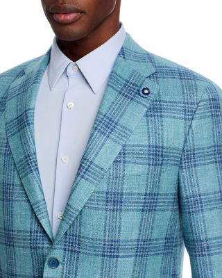 Classic Fit Plaid Sport Coat