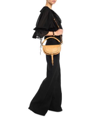 Marcie Mini Leather Crossbody Bag