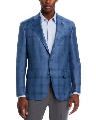 Classic Fit Plaid Sport Coat