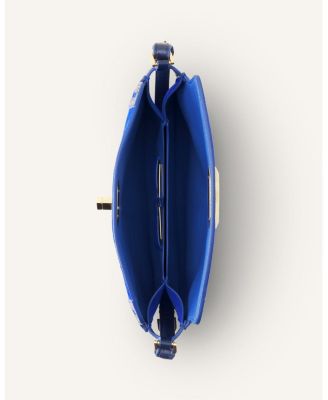  Compagnon Small Asymmetrical Bag in Python Finishing