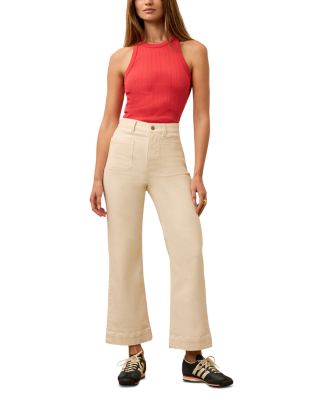 Stretch Terry Patch Pocket Pants