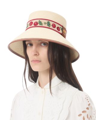 Straw Bucket Hat