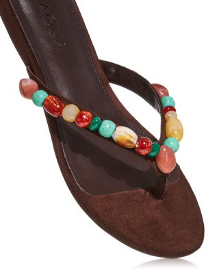 Women's Jules Embellished Thong Sandals - Exclusive