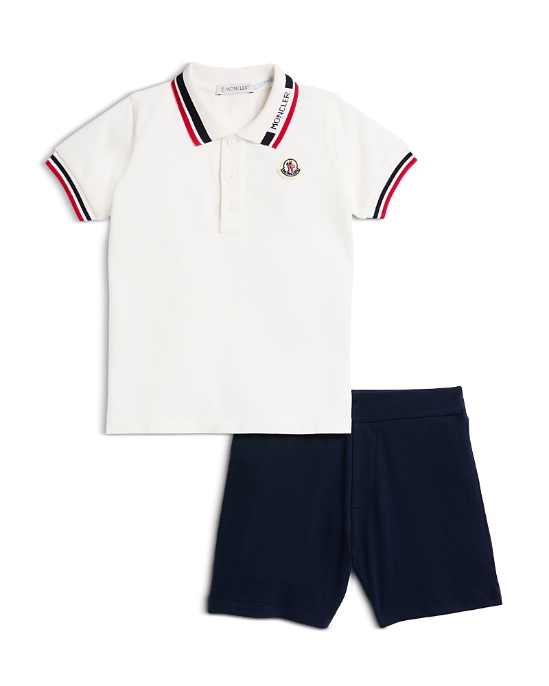 Moncler Boys' Polo And Shorts Set - Baby, Little Kid In Animal Print
