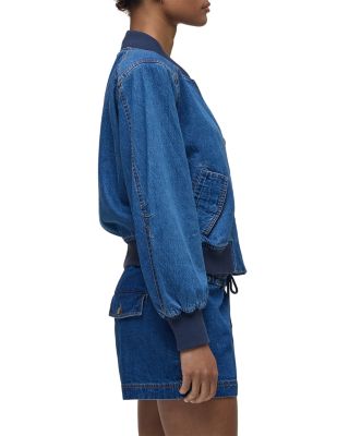 Denim Bomber Jacket