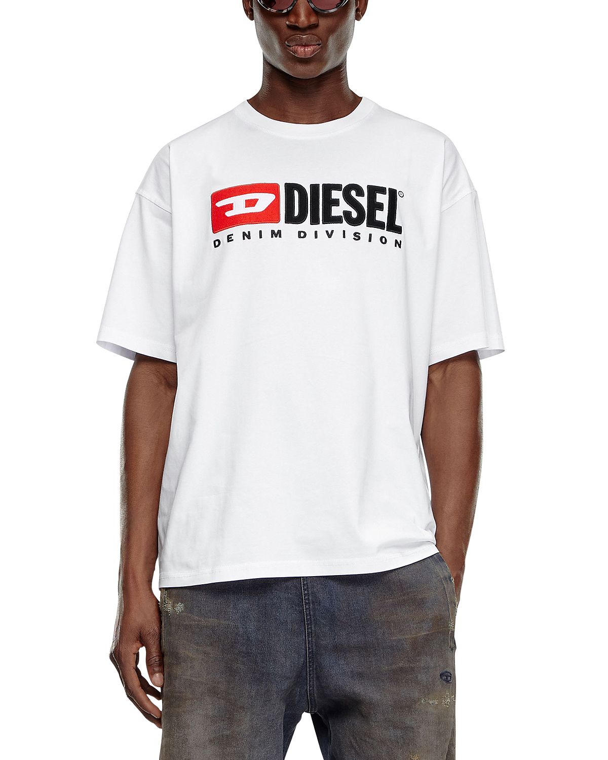 Diesel Relaxed Fit Logo Graphic T-Shirt