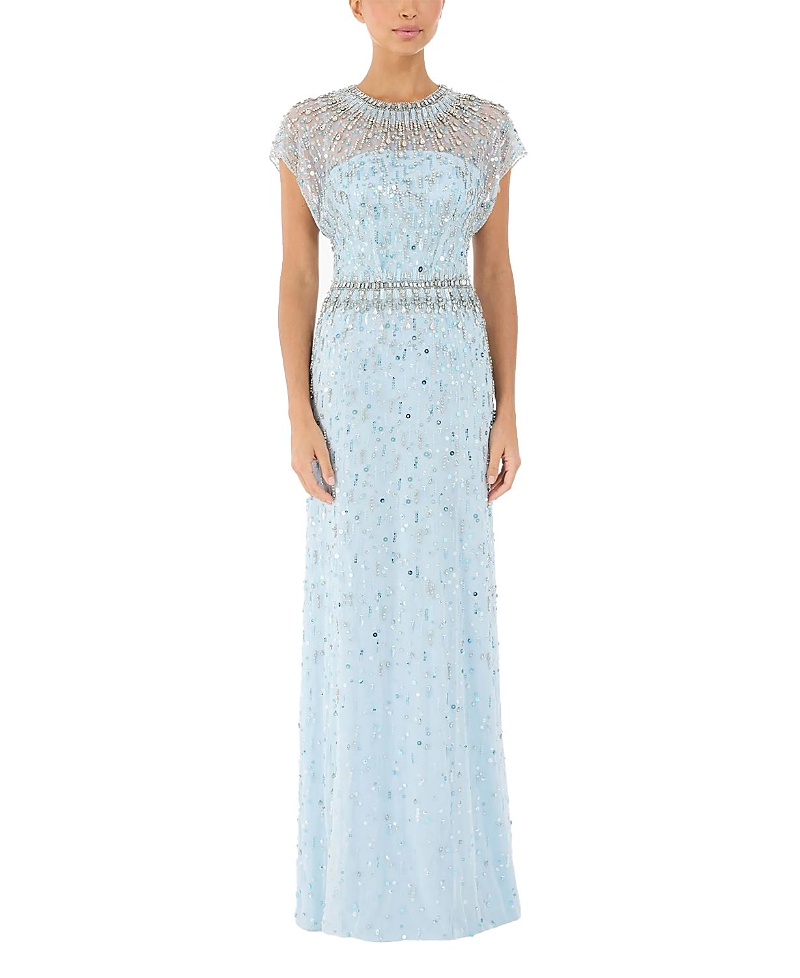 Jenny Packham Lauretta Embellished Maxi Dress