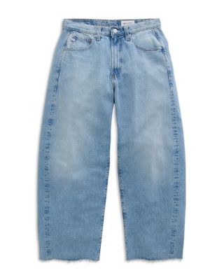 Hattie High Rise Barrel Crop Jeans in Gesture