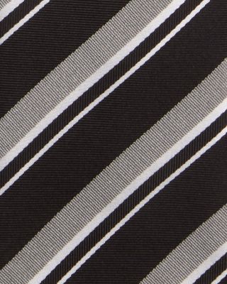 Silk Classic Stripe Tie