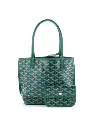 Mini Anjou Reversible Tote Coated Canvas