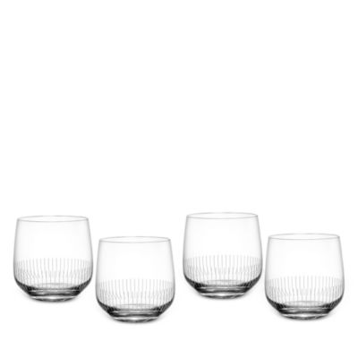 Afina Double Old Fashioned Glass, Set of 4