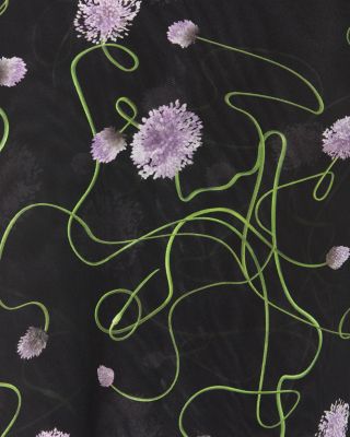 Mesh Twisted Floral Dress