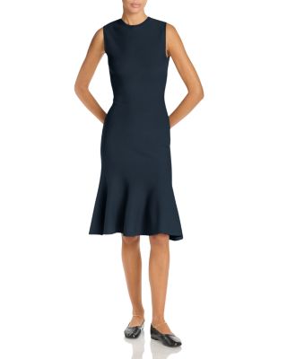 Sleeveless Peplum Dress