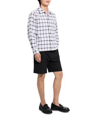 Plaid Button Down Overshirt 