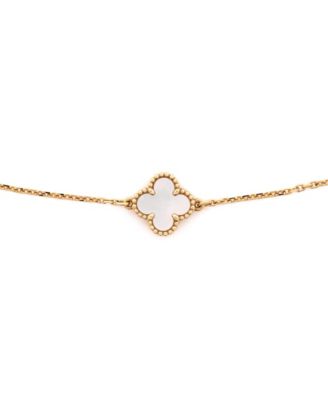  Sweet Alhambra Bracelet 18K Gold and Mother of Pearl