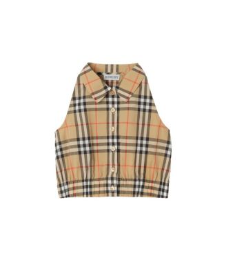 Girls' Check Cotton Shirt - Little Kid, Big Kid