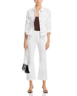 Stevie Crop Jeans in White