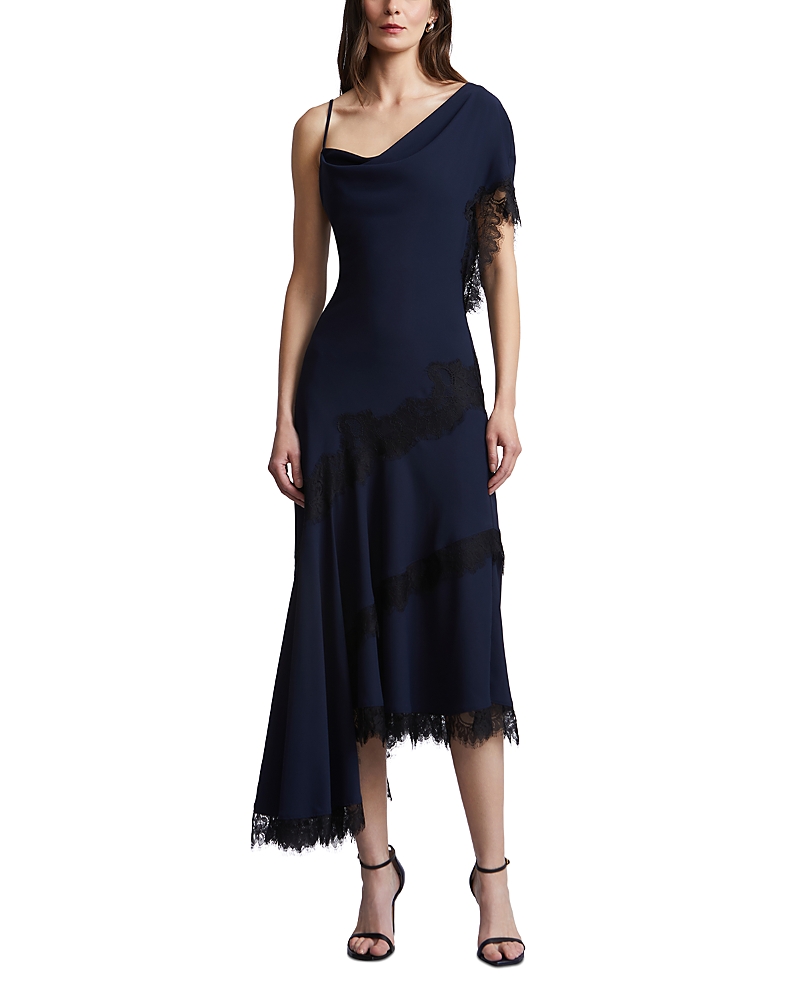 Bcbgmaxazria Calla Lace Trim Dress