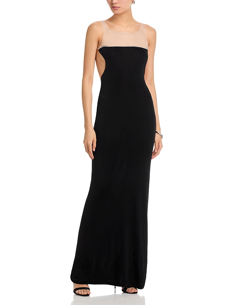 Aya Muse Onyx Maxi Dress