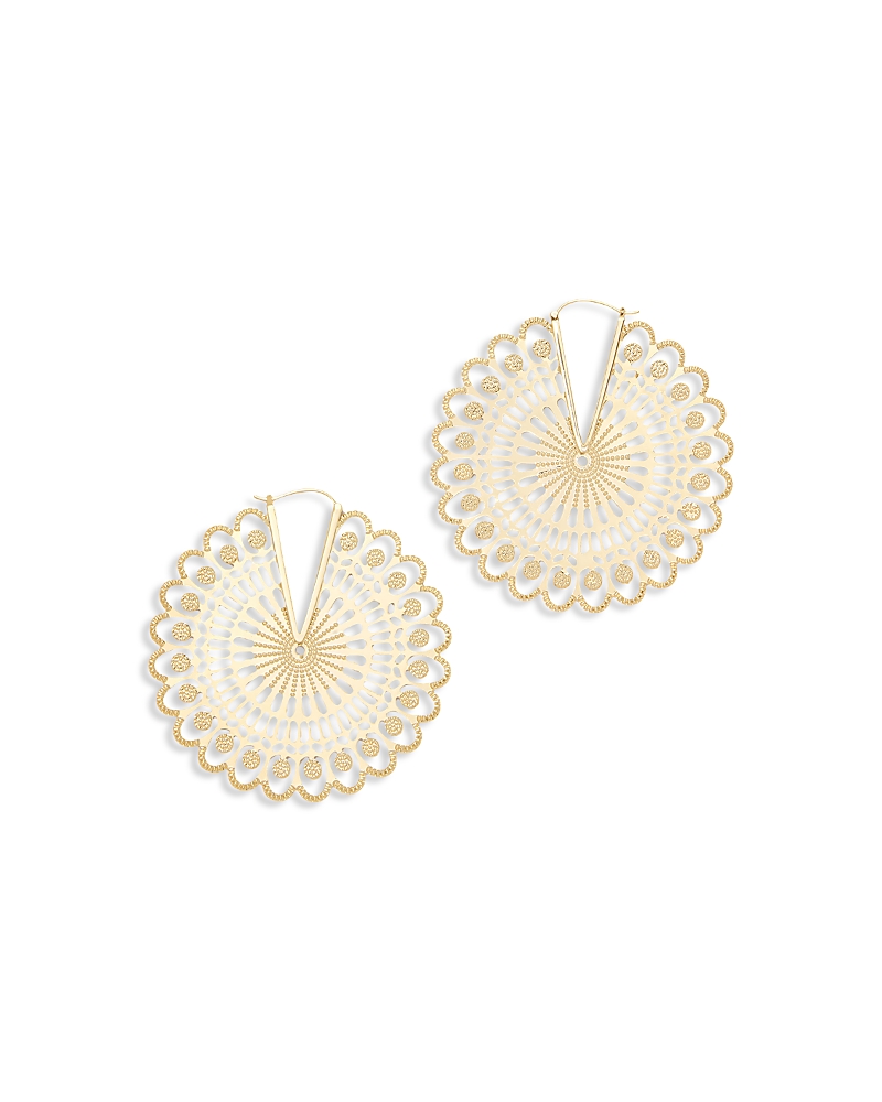 Ramy Brook Diya Filigree Hoop Earrings