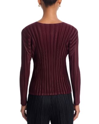 Rib Pleats January Top 