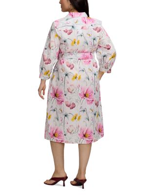 Esther 3/4 Sleeve Floral Dress